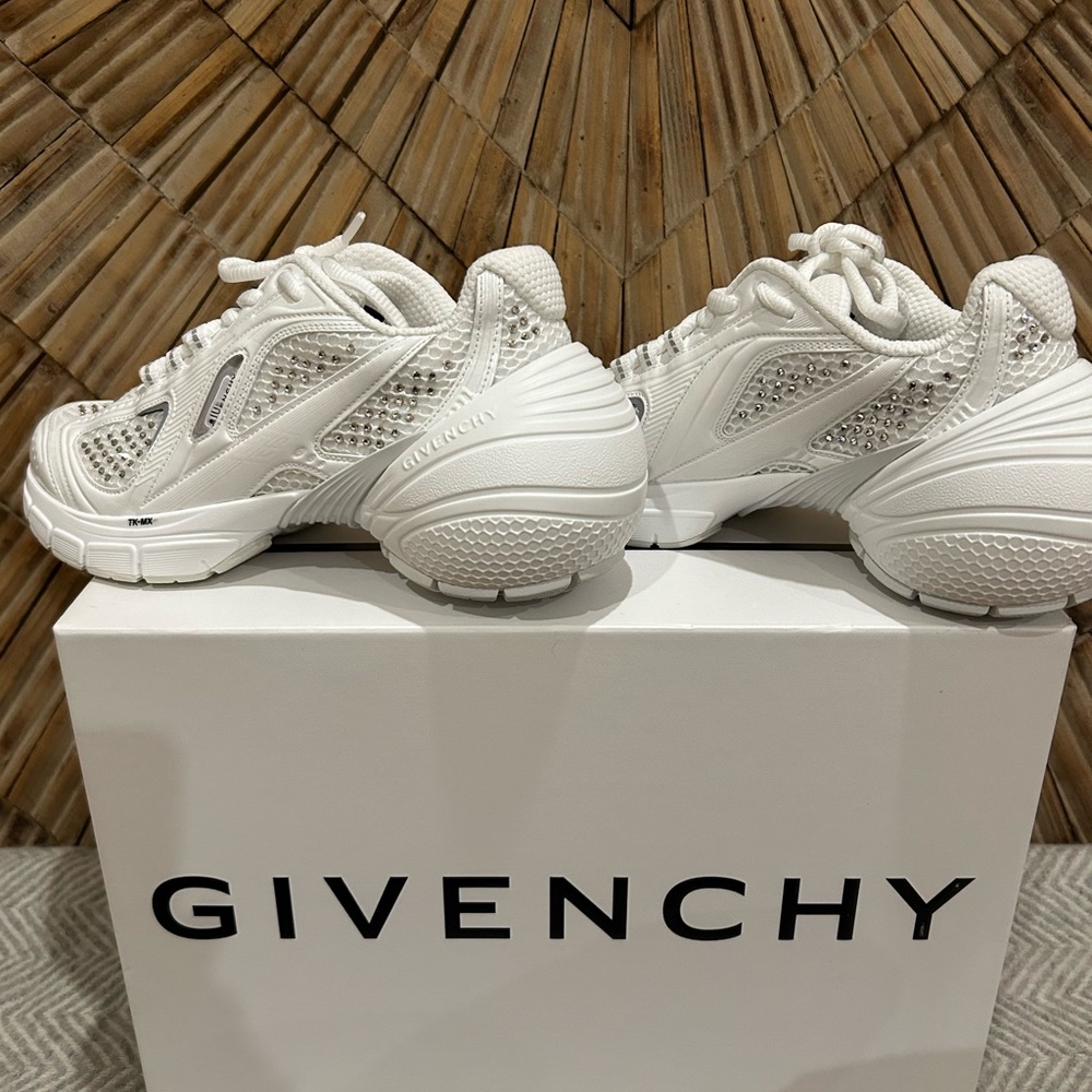 Givenchy TK-MX Runners Ivory Sneakers Women (New) Size 7.